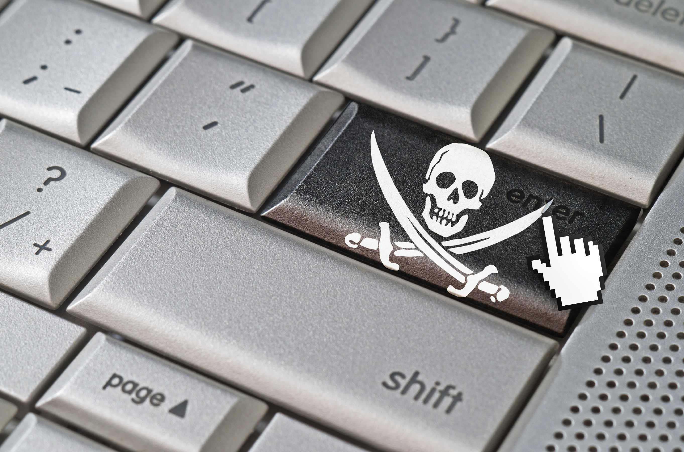 Piracy laptop